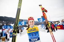 03.01.2020, Val di Fiemme, Italy (ITA): Katharina Hennig (GER) - FIS world cup cross-country, tour de ski, mass women, Val di Fiemme (ITA). www.nordicfocus.com. © Modica/NordicFocus. Every downloaded picture is fee-liable.