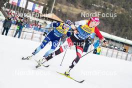 03.01.2020, Val di Fiemme, Italy (ITA): Teresa Stadlober (AUT) - FIS world cup cross-country, tour de ski, mass women, Val di Fiemme (ITA). www.nordicfocus.com. © Modica/NordicFocus. Every downloaded picture is fee-liable.