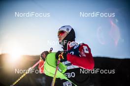 02.01.2020, Val di Fiemme, Italy (ITA): Johannes Hoesflot Klaebo (NOR) - FIS world cup cross-country, tour de ski, training, Val di Fiemme (ITA). www.nordicfocus.com. © Modica/NordicFocus. Every downloaded picture is fee-liable.
