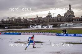 11.01.2020, Dresden, Germany (GER): Logan Hanneman (USA) - FIS world cup cross-country, individual sprint, Dresden (GER). www.nordicfocus.com. © Thibaut/NordicFocus. Every downloaded picture is fee-liable.