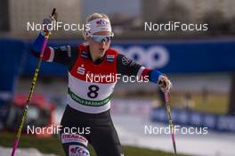 11.01.2020, Dresden, Germany (GER): Katerina Janatova (CZE) - FIS world cup cross-country, individual sprint, Dresden (GER). www.nordicfocus.com. © Thibaut/NordicFocus. Every downloaded picture is fee-liable.