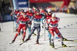 12.01.2020, Dresden, Germany (GER): Federico Pellegrino (ITA) - FIS world cup cross-country, team sprint, Dresden (GER). www.nordicfocus.com. © Thibaut/NordicFocus. Every downloaded picture is fee-liable.