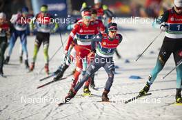 12.01.2020, Dresden, Germany (GER): Federico Pellegrino (ITA) - FIS world cup cross-country, team sprint, Dresden (GER). www.nordicfocus.com. © Thibaut/NordicFocus. Every downloaded picture is fee-liable.