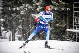 18.01.2020, Nove Mesto, Czech Republic (CZE): Jonas Baumann (SUI) - FIS world cup cross-country, 15km men, Nove Mesto (CZE). www.nordicfocus.com. © Modica/NordicFocus. Every downloaded picture is fee-liable.