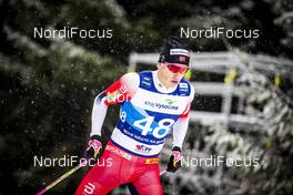 18.01.2020, Nove Mesto, Czech Republic (CZE): Johannes Hoesflot Klaebo (NOR) - FIS world cup cross-country, 15km men, Nove Mesto (CZE). www.nordicfocus.com. © Modica/NordicFocus. Every downloaded picture is fee-liable.