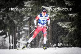 18.01.2020, Nove Mesto, Czech Republic (CZE): Johannes Hoesflot Klaebo (NOR) - FIS world cup cross-country, 15km men, Nove Mesto (CZE). www.nordicfocus.com. © Modica/NordicFocus. Every downloaded picture is fee-liable.