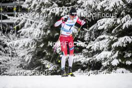 19.01.2020, Nove Mesto, Czech Republic (CZE): Johannes Hoesflot Klaebo (NOR) - FIS world cup cross-country, pursuit men, Nove Mesto (CZE). www.nordicfocus.com. © Modica/NordicFocus. Every downloaded picture is fee-liable.