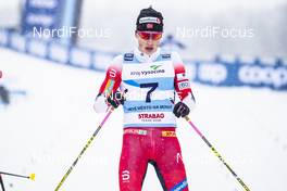 19.01.2020, Nove Mesto, Czech Republic (CZE): Johannes Hoesflot Klaebo (NOR) - FIS world cup cross-country, pursuit men, Nove Mesto (CZE). www.nordicfocus.com. © Modica/NordicFocus. Every downloaded picture is fee-liable.