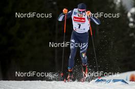 26.01.2020, Oberstdorf, Germany (GER): Federico Pellegrino (ITA) - FIS world cup cross-country, individual sprint, Oberstdorf (GER). www.nordicfocus.com. © Thibaut/NordicFocus. Every downloaded picture is fee-liable.