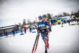 07.02.2020, Falun, Sweden (SWE): Federico Pellegrino (ITA) - FIS world cup cross-country, training, Falun (SWE). www.nordicfocus.com. © Modica/NordicFocus. Every downloaded picture is fee-liable.