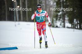 16.02.2020, Oestersund, Sweden (SWE): Johannes Hoesflot Klaebo (NOR) - FIS world cup cross-country, pursuit men, Oestersund (SWE). www.nordicfocus.com. © THIBAUT/NordicFocus. Every downloaded picture is fee-liable.