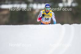 29.02.2020, Lahti Finland (FIN): Dario Cologna (SUI) - FIS world cup cross-country, 15km men, Lahti (FIN). www.nordicfocus.com. © THIBAUT/NordicFocus. Every downloaded picture is fee-liable.