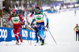 01.03.2020, Lahti Finland (FIN): Dario Cologna (SUI) - FIS world cup cross-country, 4x10km men, Lahti (FIN). www.nordicfocus.com. © Modica/NordicFocus. Every downloaded picture is fee-liable.