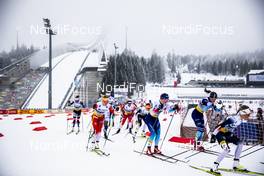 07.03.2020, Oslo, Norway (NOR): Ragnhild Haga (NOR), Nadine Faehndrich (SUI), (l-r)  - FIS world cup cross-country, mass women, Oslo (NOR). www.nordicfocus.com. © Modica/NordicFocus. Every downloaded picture is fee-liable.