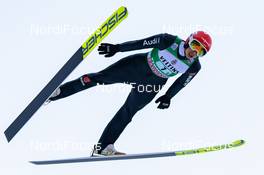 12.01.2020, Val di Fiemme, Italy (ITA): Eric Frenzel (GER) - FIS world cup nordic combined, team sprint HS104/2x7.5km, Val di Fiemme (ITA). www.nordicfocus.com. © Volk/NordicFocus. Every downloaded picture is fee-liable.