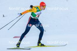 12.01.2020, Val di Fiemme, Italy (ITA): Eric Frenzel (GER) - FIS world cup nordic combined, team sprint HS104/2x7.5km, Val di Fiemme (ITA). www.nordicfocus.com. © Volk/NordicFocus. Every downloaded picture is fee-liable.