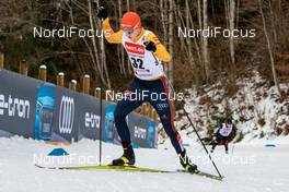 26.01.2020, Oberstdorf, Germany (GER): Julian Schmid (GER) - FIS world cup nordic combined, individual gundersen HS140/10km, Oberstdorf (GER). www.nordicfocus.com. © Volk/NordicFocus. Every downloaded picture is fee-liable.