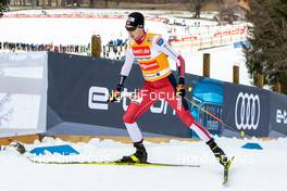 26.01.2020, Oberstdorf, Germany (GER): Jarl Magnus Riiber (NOR) - FIS world cup nordic combined, individual gundersen HS140/10km, Oberstdorf (GER). www.nordicfocus.com. © Volk/NordicFocus. Every downloaded picture is fee-liable.