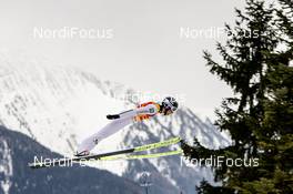 02.02.2020, Seefeld, Austria (AUT): Jarl Magnus Riiber (NOR) - FIS world cup nordic combined, individual gundersen HS109/15km, Seefeld (AUT). www.nordicfocus.com. © Volk/NordicFocus. Every downloaded picture is fee-liable.