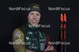 01.12.2020, Kontiolahti, Finland, (FIN): Karol Dombrovski (LTU) - IBU world cup biathlon, photoshooting, Kontiolahti (FIN). www.nordicfocus.com. © Manzoni/NordicFocus. Every downloaded picture is fee-liable.