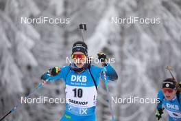 09.01.2021, Oberhof, Germany (GER): Anais Chevalier-Bouchet (FRA) -  IBU World Cup Biathlon, pursuit women, Oberhof (GER). www.nordicfocus.com. © Manzoni/NordicFocus. Every downloaded picture is fee-liable.