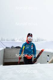 07.01.2021, Oberhof, Germany (GER): Fabien Claude (FRA) -  IBU World Cup Biathlon, training, Oberhof (GER). www.nordicfocus.com. © Manzoni/NordicFocus. Every downloaded picture is fee-liable.