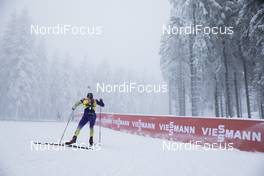 06.01.2021, Oberhof, Germany (GER): Industry Feature: VIESSMANN Banners at Birx -  IBU World Cup Biathlon, training, Oberhof (GER). www.nordicfocus.com. © Manzoni/NordicFocus. Every downloaded picture is fee-liable.