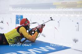 06.01.2021, Oberhof, Germany (GER): Benedikt Doll (GER) -  IBU World Cup Biathlon, training, Oberhof (GER). www.nordicfocus.com. © Manzoni/NordicFocus. Every downloaded picture is fee-liable.