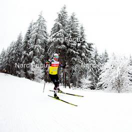 07.01.2021, Oberhof, Germany (GER): Felix Leitner (AUT) -  IBU World Cup Biathlon, training, Oberhof (GER). www.nordicfocus.com. © Manzoni/NordicFocus. Every downloaded picture is fee-liable.