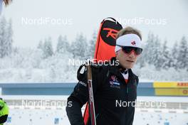 07.01.2021, Oberhof, Germany (GER): Scott Gow (CAN) -  IBU World Cup Biathlon, training, Oberhof (GER). www.nordicfocus.com. © Manzoni/NordicFocus. Every downloaded picture is fee-liable.