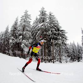 07.01.2021, Oberhof, Germany (GER): Sturla Holm Laegreid (NOR) -  IBU World Cup Biathlon, training, Oberhof (GER). www.nordicfocus.com. © Manzoni/NordicFocus. Every downloaded picture is fee-liable.