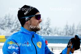 07.01.2021, Oberhof, Germany (GER): Simon Desthieux (FRA) -  IBU World Cup Biathlon, training, Oberhof (GER). www.nordicfocus.com. © Manzoni/NordicFocus. Every downloaded picture is fee-liable.