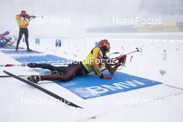 06.01.2021, Oberhof, Germany (GER): Benedikt Doll (GER) -  IBU World Cup Biathlon, training, Oberhof (GER). www.nordicfocus.com. © Manzoni/NordicFocus. Every downloaded picture is fee-liable.