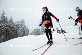 07.01.2021, Oberhof, Germany (GER): Sturla Holm Laegreid (NOR) -  IBU World Cup Biathlon, training, Oberhof (GER). www.nordicfocus.com. © Manzoni/NordicFocus. Every downloaded picture is fee-liable.