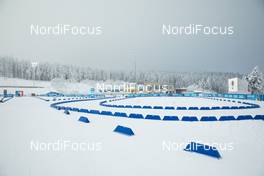 07.01.2021, Oberhof, Germany (GER): Feature: Overview over the penalty loop of the Venue -  IBU World Cup Biathlon, training, Oberhof (GER). www.nordicfocus.com. © Manzoni/NordicFocus. Every downloaded picture is fee-liable.