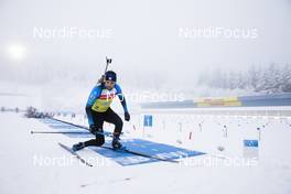 06.01.2021, Oberhof, Germany (GER): Simon Desthieux (FRA) -  IBU World Cup Biathlon, training, Oberhof (GER). www.nordicfocus.com. © Manzoni/NordicFocus. Every downloaded picture is fee-liable.