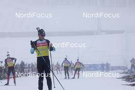 06.01.2021, Oberhof, Germany (GER): Antonin Guigonnat (FRA) -  IBU World Cup Biathlon, training, Oberhof (GER). www.nordicfocus.com. © Manzoni/NordicFocus. Every downloaded picture is fee-liable.