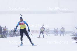 06.01.2021, Oberhof, Germany (GER): Simon Desthieux (FRA) -  IBU World Cup Biathlon, training, Oberhof (GER). www.nordicfocus.com. © Manzoni/NordicFocus. Every downloaded picture is fee-liable.