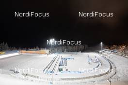 07.01.2021, Oberhof, Germany (GER): Feature: Overview over the new stadium layout of the Venue of Oberhof -  IBU World Cup Biathlon, training, Oberhof (GER). www.nordicfocus.com. © Manzoni/NordicFocus. Every downloaded picture is fee-liable.