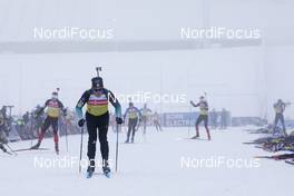 06.01.2021, Oberhof, Germany (GER): Antonin Guigonnat (FRA) -  IBU World Cup Biathlon, training, Oberhof (GER). www.nordicfocus.com. © Manzoni/NordicFocus. Every downloaded picture is fee-liable.