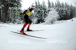 07.01.2021, Oberhof, Germany (GER): Scott Gow (CAN), Christian Gow (CAN), (l-r) -  IBU World Cup Biathlon, training, Oberhof (GER). www.nordicfocus.com. © Manzoni/NordicFocus. Every downloaded picture is fee-liable.