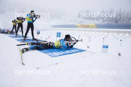 06.01.2021, Oberhof, Germany (GER): Emilien Claude (FRA) -  IBU World Cup Biathlon, training, Oberhof (GER). www.nordicfocus.com. © Manzoni/NordicFocus. Every downloaded picture is fee-liable.