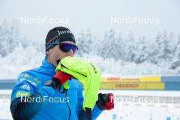 07.01.2021, Oberhof, Germany (GER): Quentin Fillon Maillet (FRA) -  IBU World Cup Biathlon, training, Oberhof (GER). www.nordicfocus.com. © Manzoni/NordicFocus. Every downloaded picture is fee-liable.