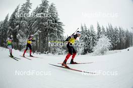 07.01.2021, Oberhof, Germany (GER): Scott Gow (CAN), Christian Gow (CAN), (l-r) -  IBU World Cup Biathlon, training, Oberhof (GER). www.nordicfocus.com. © Manzoni/NordicFocus. Every downloaded picture is fee-liable.