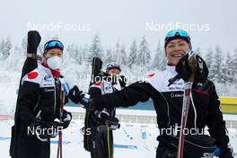 07.01.2021, Oberhof, Germany (GER): Kosuke Ozaki (JPN), Mikito Tachizaki (JPN), (l-r) -  IBU World Cup Biathlon, training, Oberhof (GER). www.nordicfocus.com. © Manzoni/NordicFocus. Every downloaded picture is fee-liable.