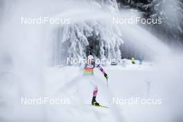 07.01.2021, Oberhof, Germany (GER): Event Feature: undefined athlete competes on the track -  IBU World Cup Biathlon, training, Oberhof (GER). www.nordicfocus.com. © Manzoni/NordicFocus. Every downloaded picture is fee-liable.