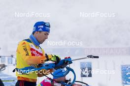 06.01.2021, Oberhof, Germany (GER): Simon Schempp (GER) -  IBU World Cup Biathlon, training, Oberhof (GER). www.nordicfocus.com. © Manzoni/NordicFocus. Every downloaded picture is fee-liable.