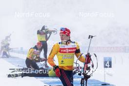 06.01.2021, Oberhof, Germany (GER): Lukas Fratzscher (GER) -  IBU World Cup Biathlon, training, Oberhof (GER). www.nordicfocus.com. © Manzoni/NordicFocus. Every downloaded picture is fee-liable.