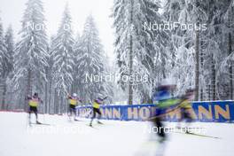 06.01.2021, Oberhof, Germany (GER): Industry Feature: Hoermann Banners -  IBU World Cup Biathlon, training, Oberhof (GER). www.nordicfocus.com. © Manzoni/NordicFocus. Every downloaded picture is fee-liable.