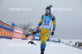 15.01.2021, Oberhof, Germany (GER): Sebastian Samuelsson (SWE) -  IBU World Cup Biathlon, relay men, Oberhof (GER). www.nordicfocus.com. © Manzoni/NordicFocus. Every downloaded picture is fee-liable.